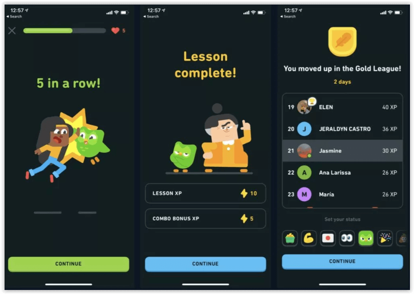 Grywalizacja w Duolingo