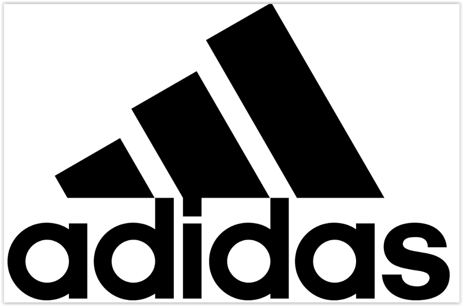 Kolorystyka logo Adidasa