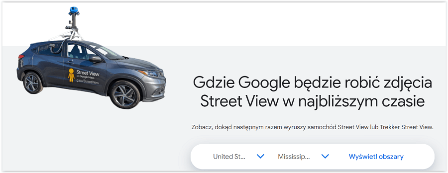 Pojazd Google Street View