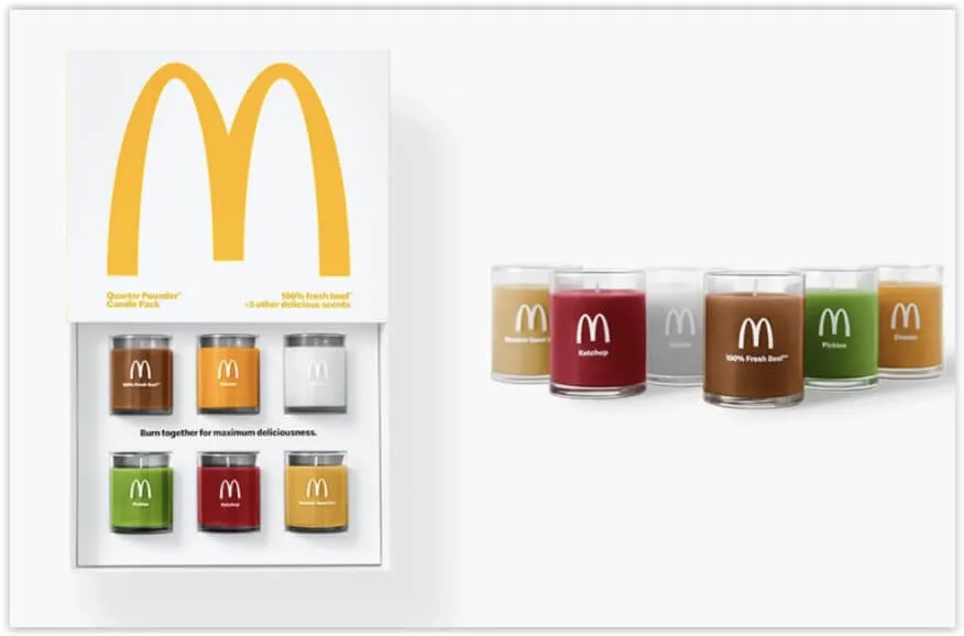 Przykład aromamarketingu - McDonald's