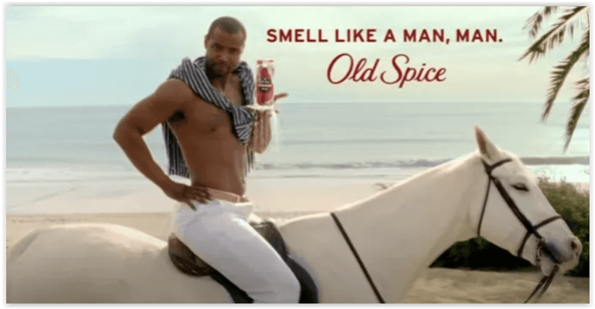 Przykład marketingu szeptanego - Old Spice